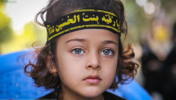 عکس از مراسم شیرخوارگان