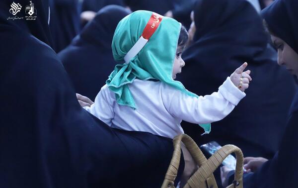 عکس های مراسم شیرخوارگان حسینی