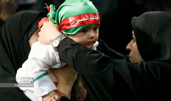عکس های مراسم شیرخوارگان حسینی
