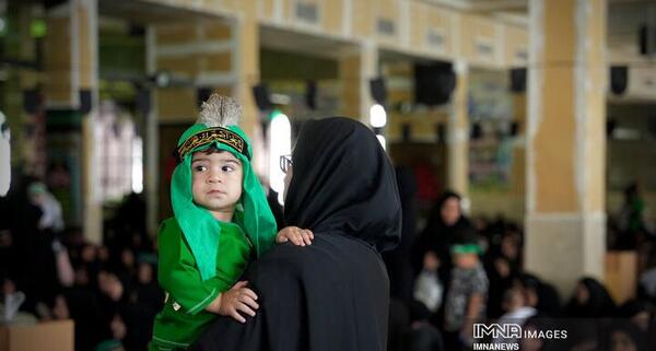 عکس های مراسم شیرخوارگان حسینی