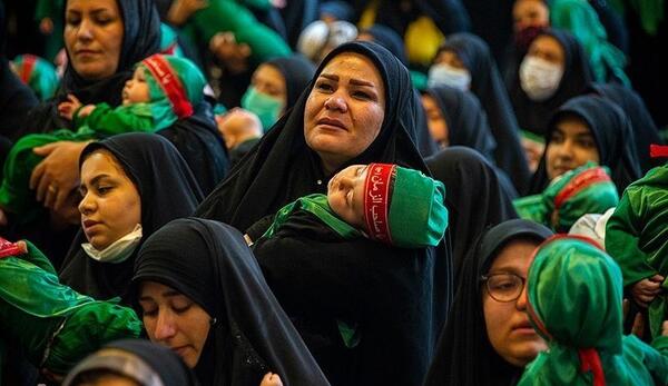 عکس های مراسم شیرخوارگان حسینی