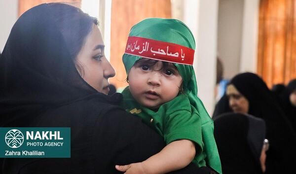 عکس های مراسم شیرخوارگان حسینی