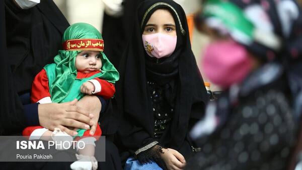 عکس های مراسم شیرخوارگان حسینی