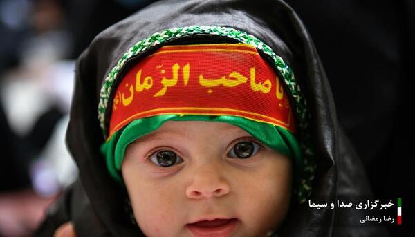 عکس های مراسم شیرخوارگان حسینی