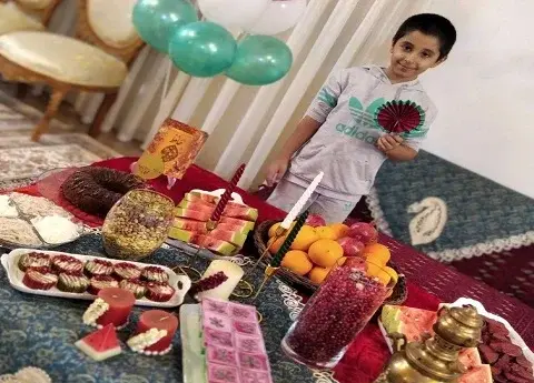 عکس از مراسم شب یلدا