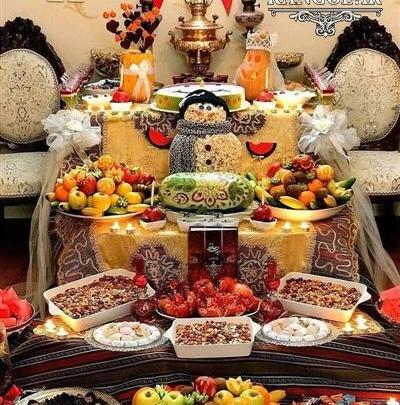 عکس از مراسم شب یلدا