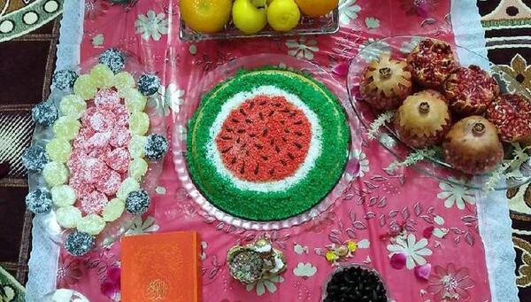 عکس از مراسم شب یلدا