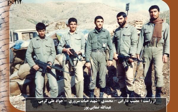 عکس دسته جمعی شهدای دفاع مقدس