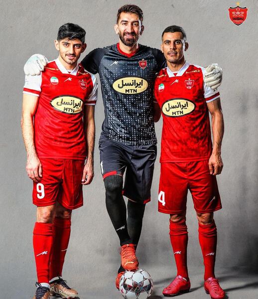 عکس دسته جمعی بازیکنان پرسپولیس جدید