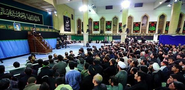 عکس مراسم امروز بیت رهبری