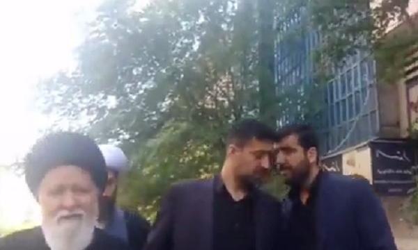 عکس مراسم خاکسپاری رئیسی