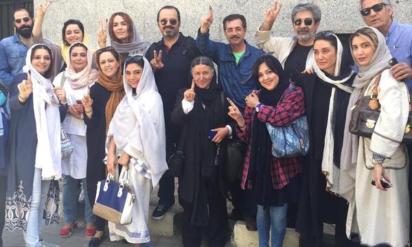عکس دسته جمعی بازیگران زن