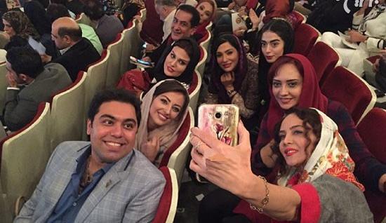 عکس دسته جمعی بازیگران زن