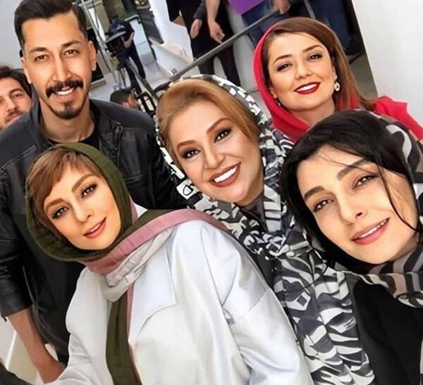 عکس دسته جمعی بازیگران زن