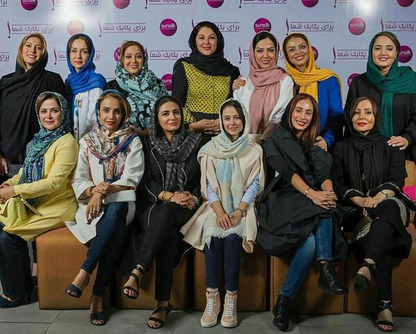 عکس دسته جمعی بازیگران زن