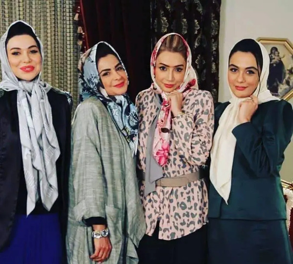 عکس دسته جمعی بازیگران زن