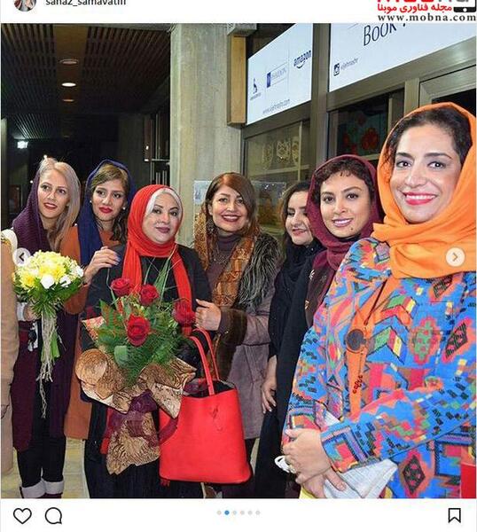 عکس دسته جمعی بازیگران زن