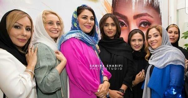 عکس دسته جمعی بازیگران زن ایرانی
