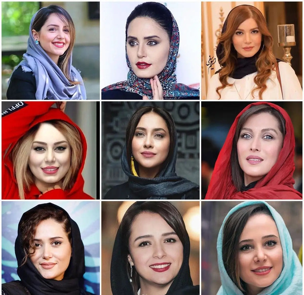 عکس دسته جمعی بازیگران زن ایرانی