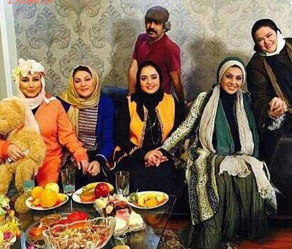 عکس دسته جمعی بازیگران زن ایرانی