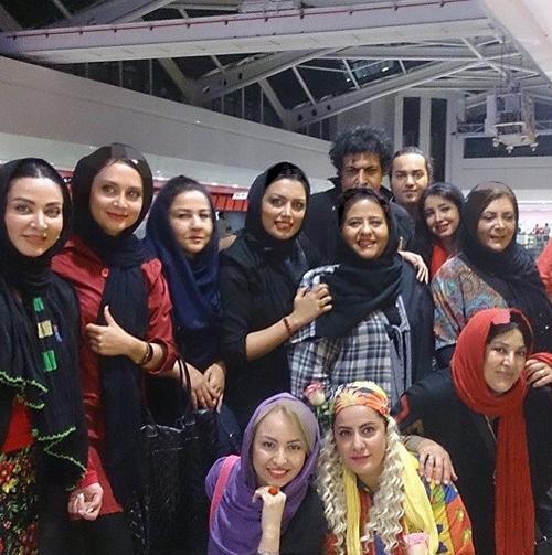 عکس دسته جمعی بازیگران زن ایرانی