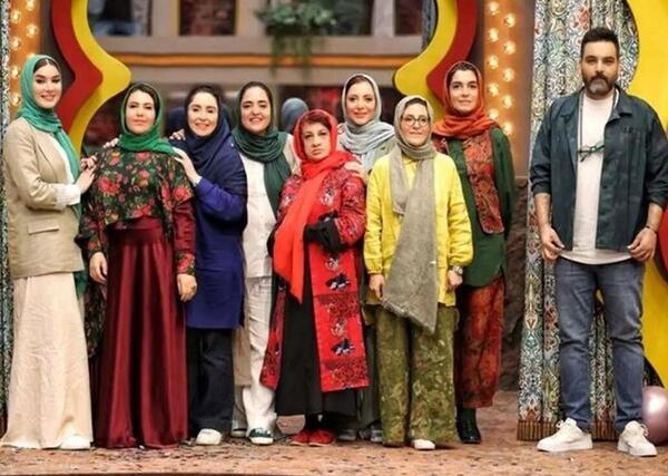 عکس دسته جمعی بازیگران زن ایرانی