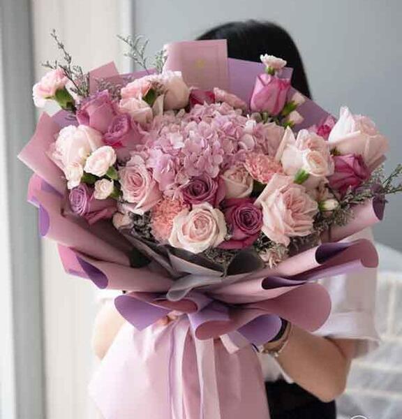 عکس دسته گل شیر کاکائو