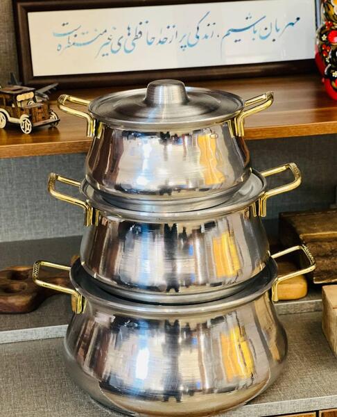 عکس دسته طلایی