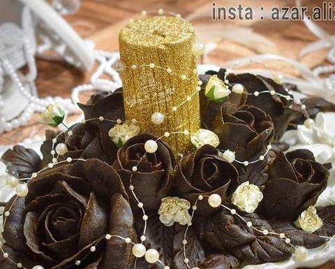 عکس تزیین حنا برای مراسم حنابندان