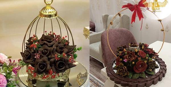 عکس تزیین حنا برای مراسم حنابندان