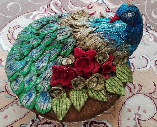 عکس تزیین حنا برای مراسم حنابندان