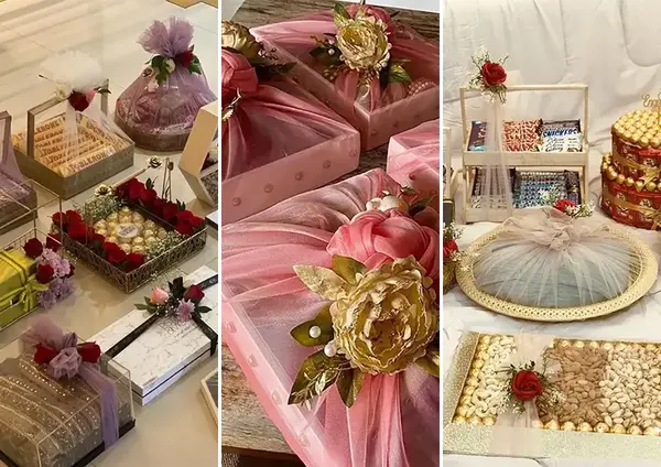 عکس تزیین حنا برای مراسم حنابندان