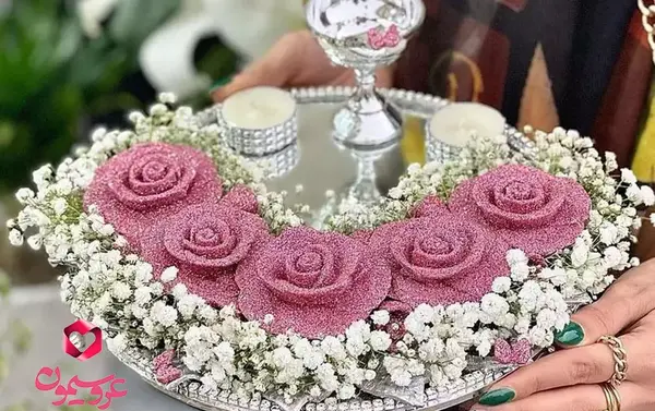 عکس تزیین حنا برای مراسم حنابندان