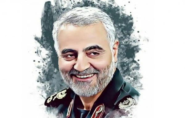 عکس دست قطع شده حاج قاسم