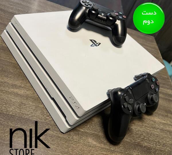 عکس دسته ps4 سفید