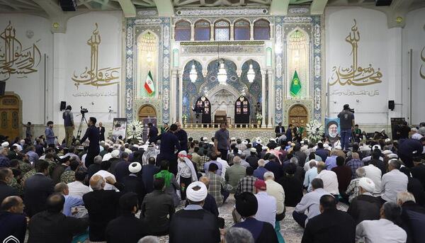 عکس مراسم ترحیم مادر