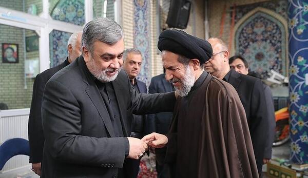 عکس مراسم ترحیم مادر