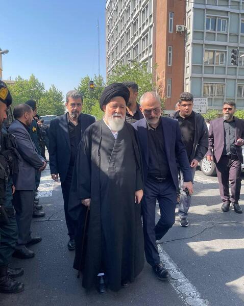 عکس مراسم تشییع جنازه رئیسی