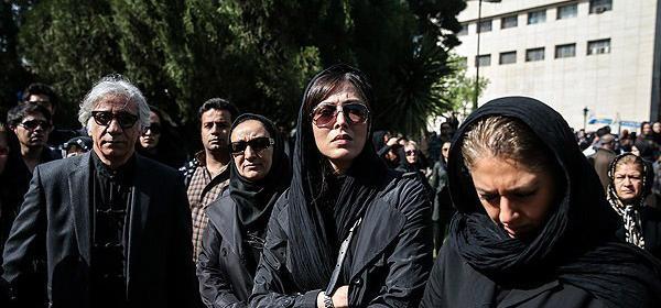 عکس مراسم تشییع جنازه عسل بدیعی