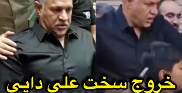 عکس مراسم ختم مادر کریم باقری