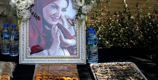عکس مراسم ختم زهره حمیدی