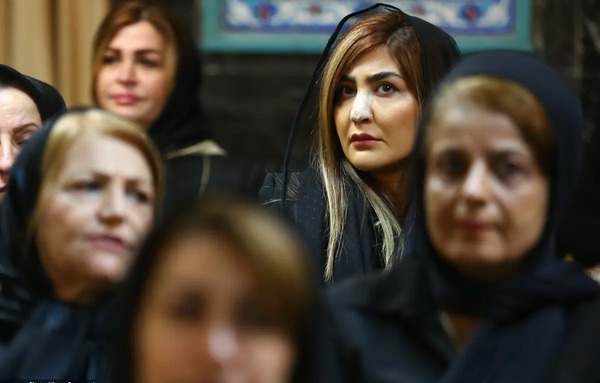 عکس مراسم ختم زهره حمیدی