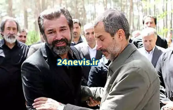عکس مراسم ختم مادر حمید استیلی