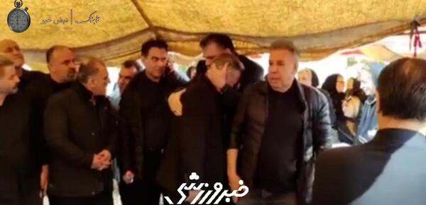 عکس مراسم ختم مادر حمید استیلی