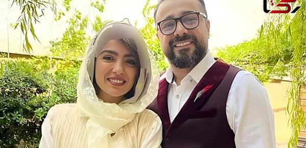 عکس مراسم عقد مونا کرمی