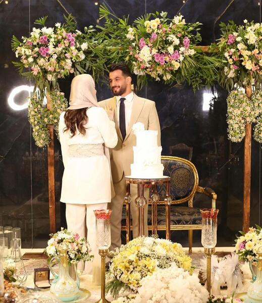 عکس مراسم عقد کنان