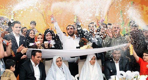 عکس مراسم عقد کنان