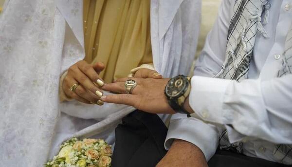 عکس مراسم عقد کنان