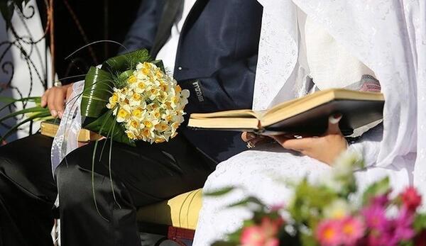 عکس مراسم عقد مذهبی