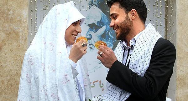 عکس مراسم عقد مذهبی